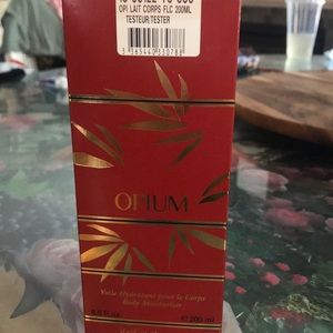Opium body cream